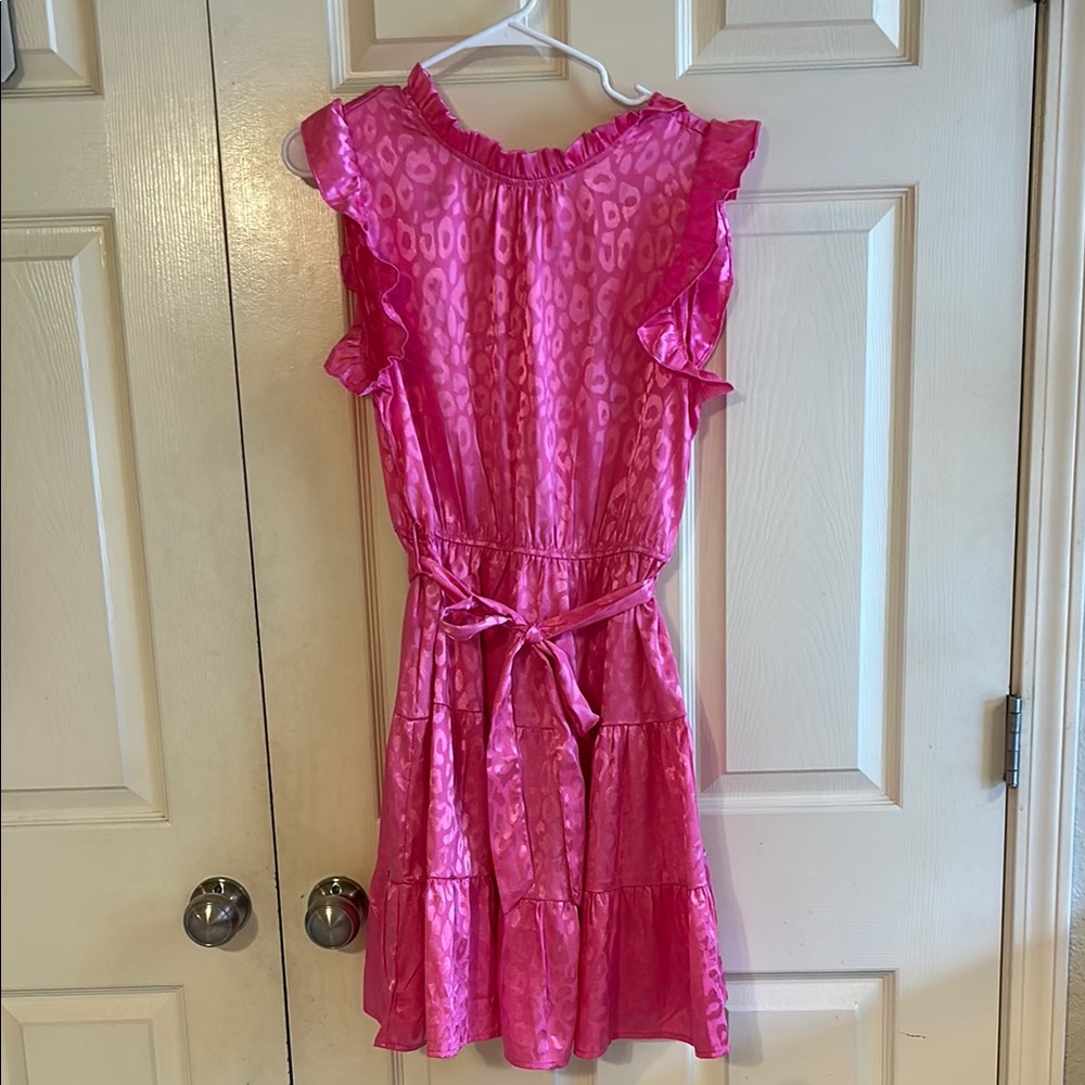 Pink Ruffled dress
